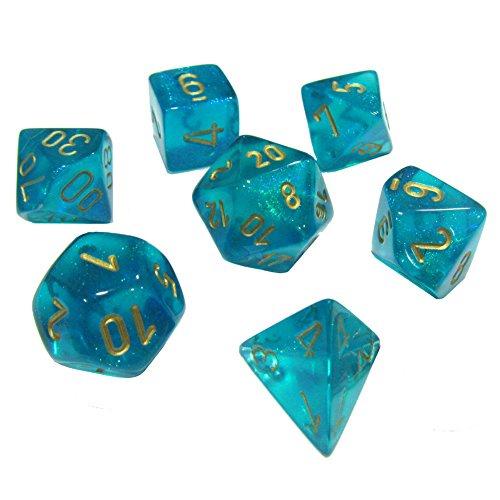 Chessex: Polyhedral Borealis Dice sets