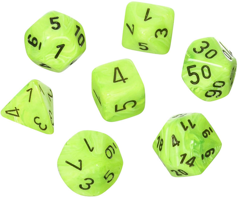 Chessex: Polyhedral Vortex Dice sets