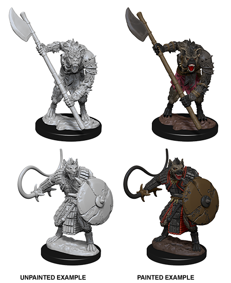 Pathfinder Battles Unpainted Miniatures: Gnolls