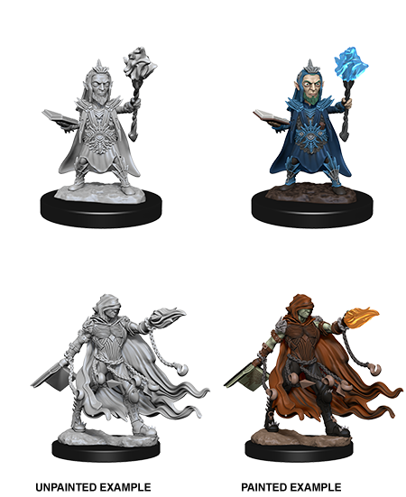 Pathfinder Battles Unpainted Miniatures: Evil Wizards