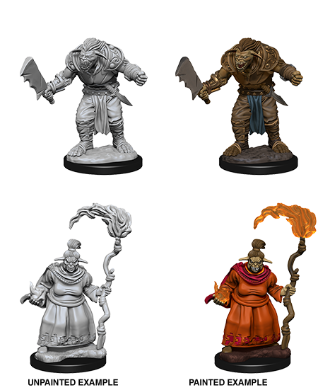 Pathfinder Battles Unpainted Miniatures: Bugbears