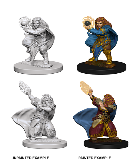 D&D Nolzur's Marvelous Miniatures: Dwarf Female Wizard