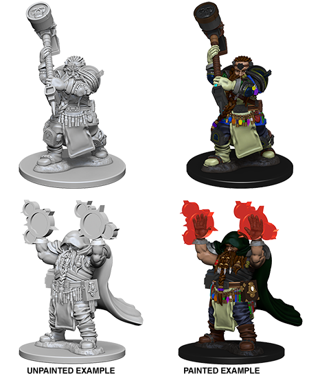 D&D Nolzur's Marvelous Miniatures: Dwarf Male Cleric