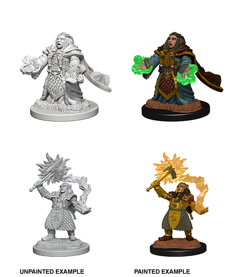 D&D Nolzur's Marvelous Miniatures: Dwarf Female Cleric