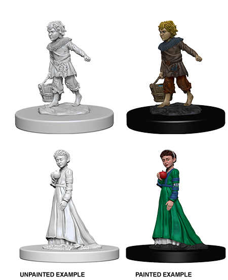 Pathfinder Battles Unpainted Miniatures: Children