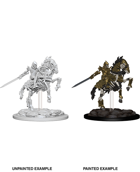 Pathfinder Battles Unpainted Miniatures: Skeleton Knight on Horse