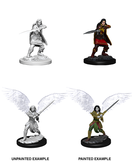 D&D Nolzur's Marvelous Miniatures: Aasimar Female Fighter