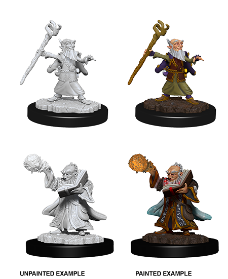 D&D Nolzur's Marvelous Miniatures: Gnome Male Wizard