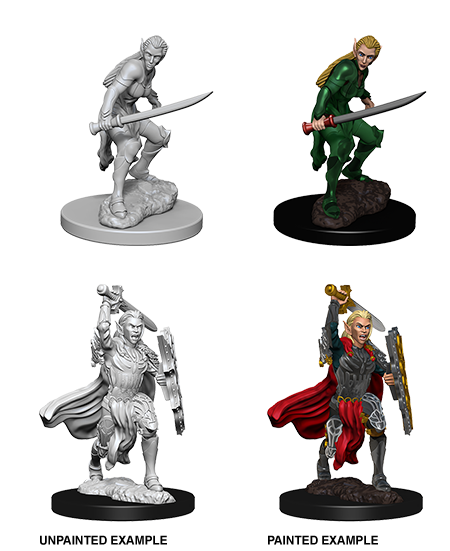 D&D Nolzur's Marvelous Miniatures: Elf Female Fighter
