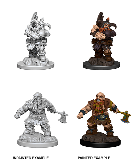 D&D Nolzur's Marvelous Miniatures: Dwarf Male Barbarian