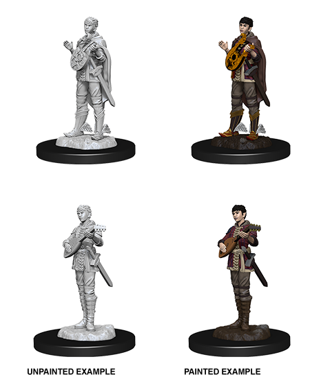 D&D Nolzur's Marvelous Miniatures: Half Elf Female Bard