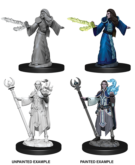 D&D Nolzur's Marvelous Miniatures: Elf Male Wizard