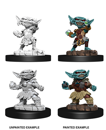 Pathfinder Battles Unpainted Miniatures: Goblin Female Alchemist