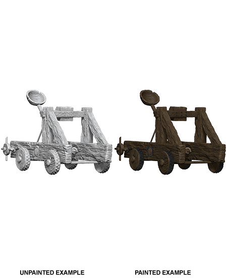 WizKids Deep Cuts Unpainted Miniatures: Catapult