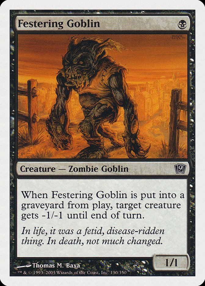 Festering Goblin [Ninth Edition] | HFX Games