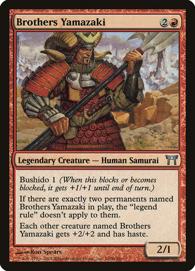 Brothers Yamazaki (160b/306) [Champions of Kamigawa] | HFX Games