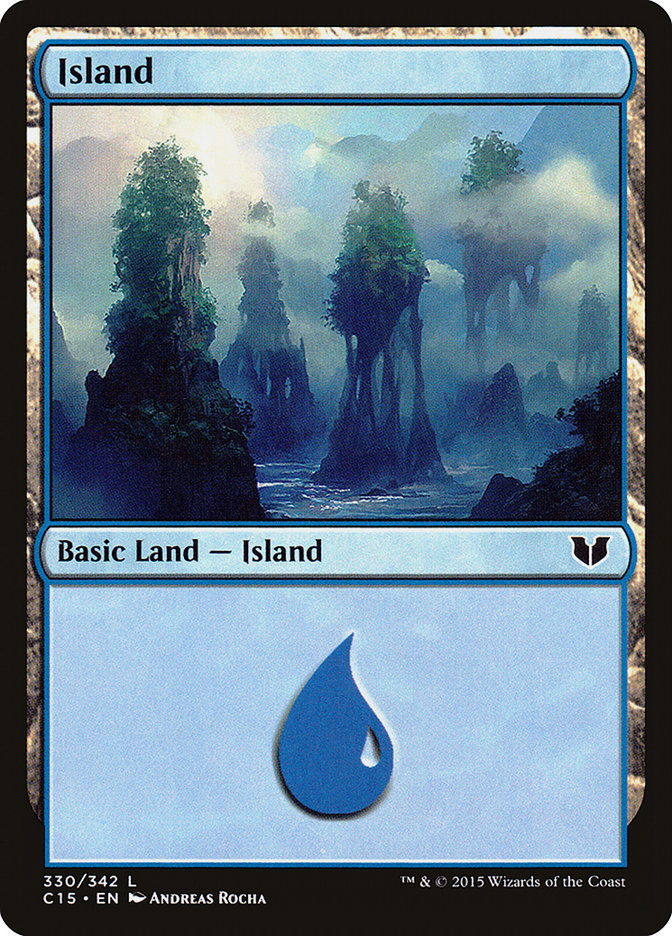 Island (330) [Commander 2015]