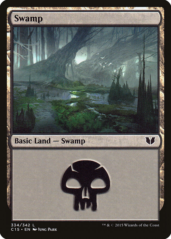 Swamp (334) [Commander 2015]