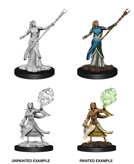 D&D Nolzur's Marvelous Miniatures: Elf Female Sorcerer