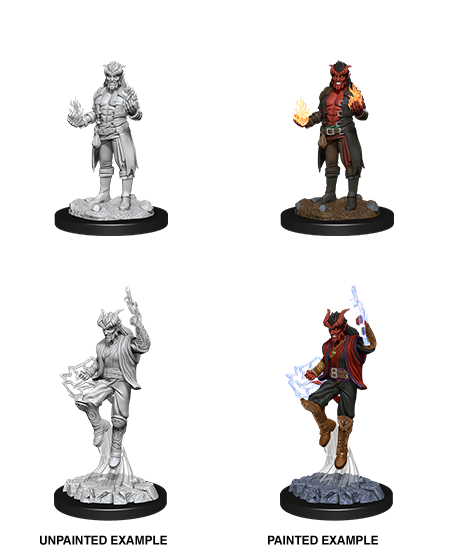 D&D Nolzur's Marvelous Miniatures: Tiefling Male Sorcerer