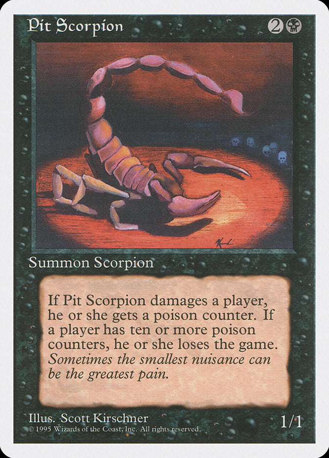 Pit Scorpion [Fourth Edition] | HFX Games