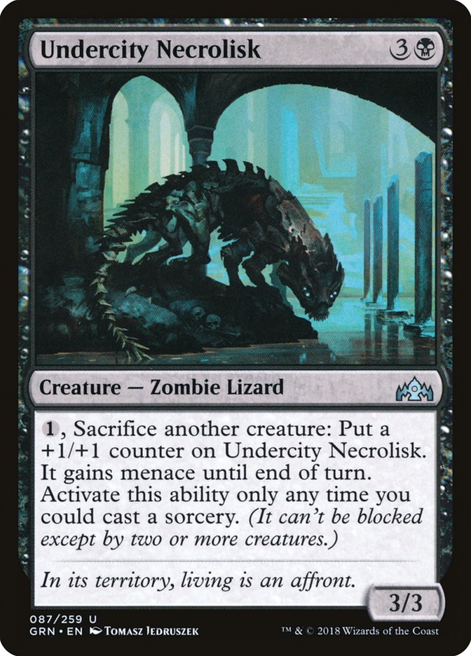Undercity Necrolisk [Guilds of Ravnica] | HFX Games