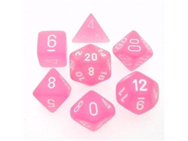 Chessex: Polyhedral Frosted Dice sets