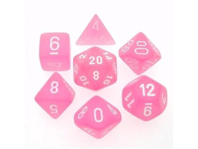 Chessex: Polyhedral Frosted Dice sets