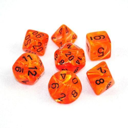 Chessex: Polyhedral Vortex Dice sets