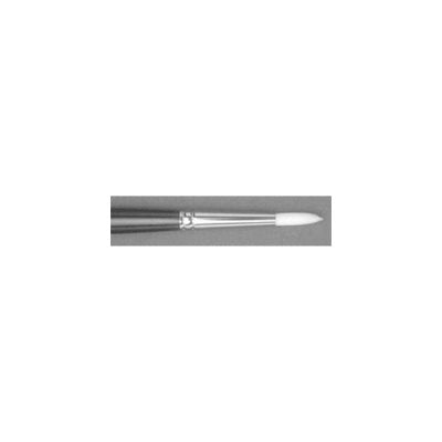 White Taklon Brushes