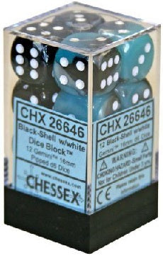 CHESSEX: D6 Gemini™ DICE SETS - 16mm