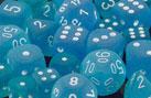 Chessex: D6 Frosted Dice Set - 12mm