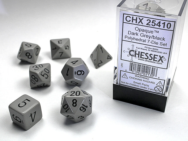 Chessex: Opaque 7-Die set
