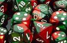 Chessex: Polyhedral Gemini Dice sets