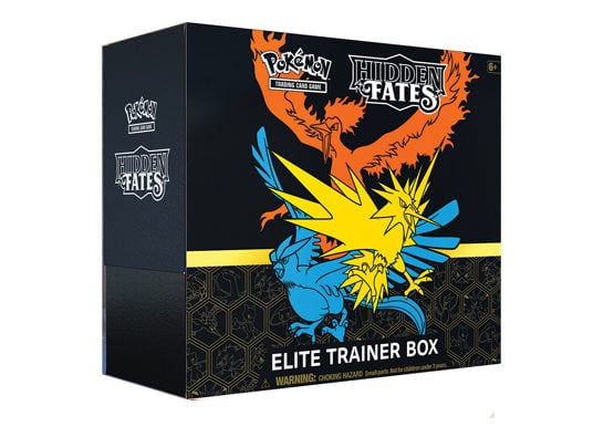 POKEMON HIDDEN FATES ELITE TRAINER BOX