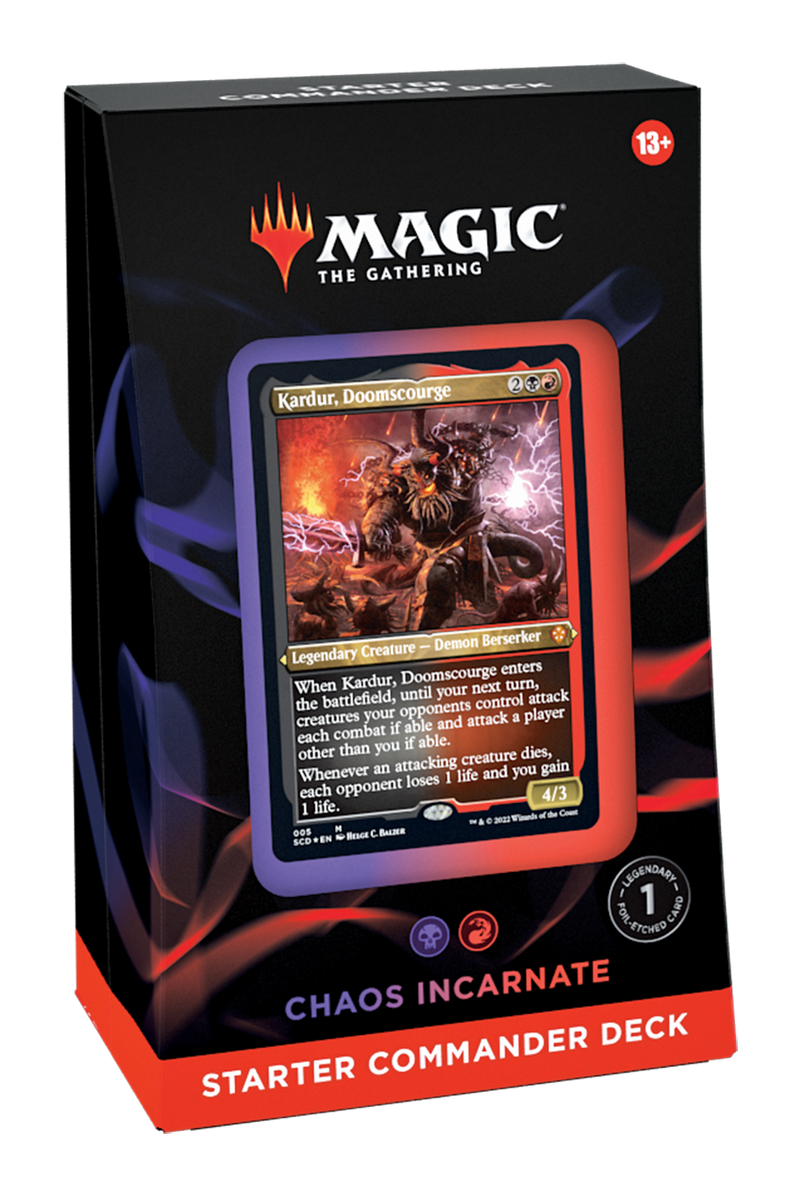mtg x commander deck Magic the Gathering: Starter Commander Decks — HFX Games