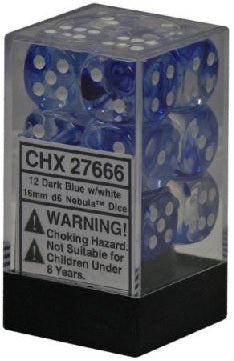 Chessex: D6  Nebula™ Dice sets - 16mm