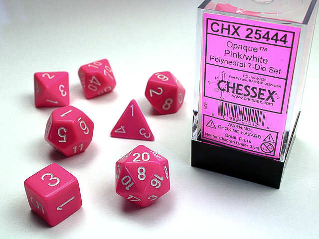 Chessex: Opaque 7-Die set