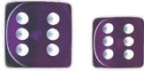 Chessex: D6 Translucent Dice Set - 16mm
