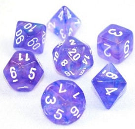 Chessex: Polyhedral Borealis Dice sets