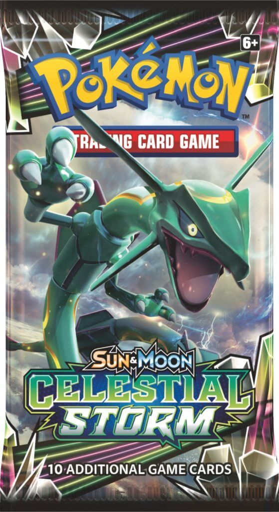 sun and moon celestial storm booster box POKÉMON TCG Sun & Moon Celestial Storm Booster Box — HFX Games