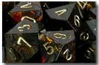 Chessex: Polyhedral Scarab Dice sets