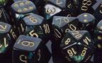 Chessex: Polyhedral Scarab Dice sets