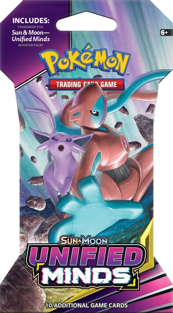 pokemon tcg unified minds booster pack POKÉMON TCG Unified Minds Blister — HFX Games