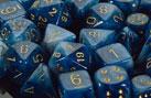 Chessex: D6 Phantom Dice sets - 12mm