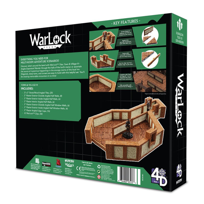 WarLock Tiles: Town & Village Tiles III: Angles Expansion
