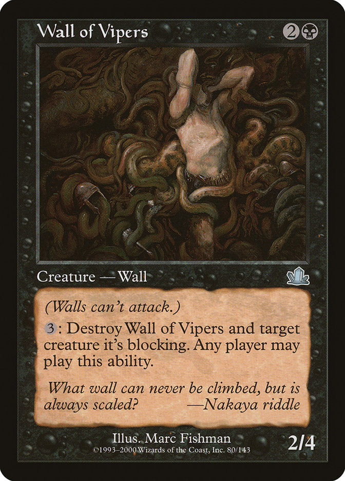 Wall of Vipers [Prophecy] | HFX Games
