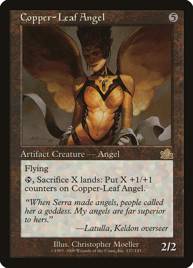 Copper-Leaf Angel [Prophecy] | HFX Games