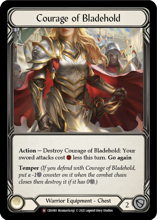 Courage of Bladehold [CRU081] Unlimited Normal