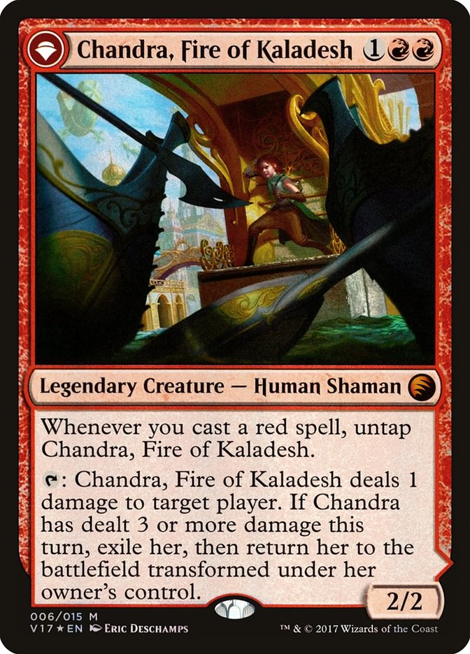 Chandra, Fire of Kaladesh // Chandra, Roaring Flame [From the Vault: Transform] | HFX Games